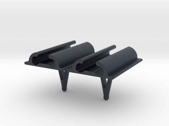 Rain Tray Seal Clip Set for a Scirocco MK1 3d printed