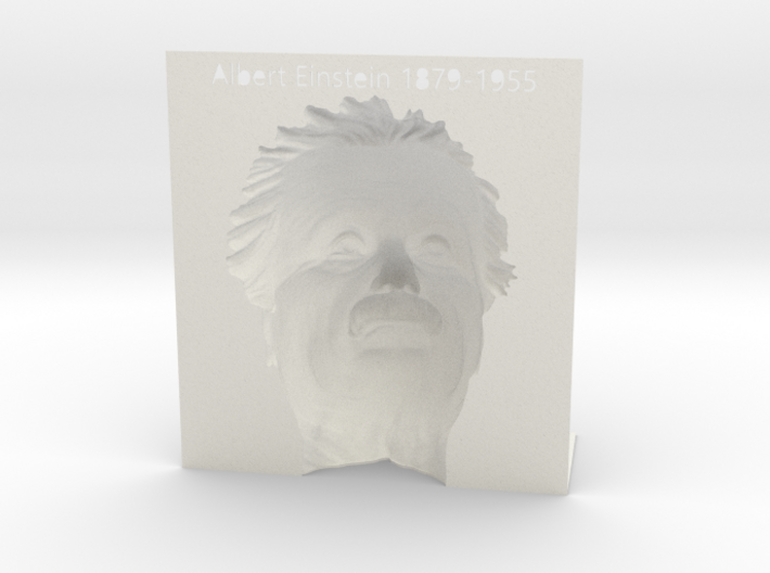 Illusion Albert Einstein - 120mm 3d printed