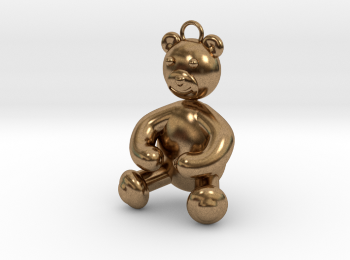 Bear Pendant by JiangYuan 3d printed