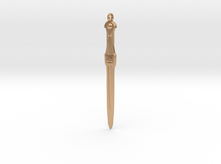Assyrian Copper Dagger 3d printed