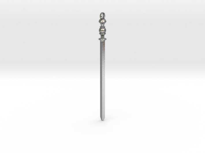 Assyrian Bronze Sword Pendent 3d printed