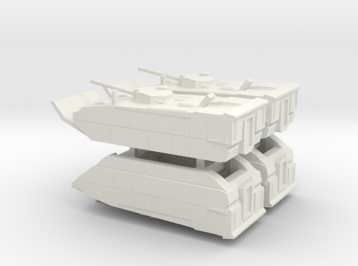 6mm (1:285) Expeditionary Fighting Vehicle 3d printed