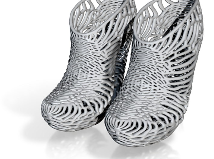 Mycelium Heel Shoes Women's US Size 8 3d printed