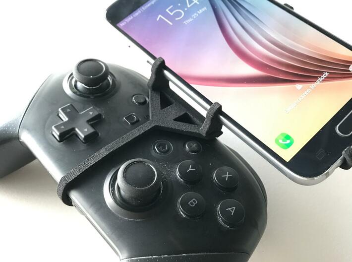Nintendo Switch Pro controller &amp; Infinix Hot 8 - F 3d printed Nintendo Switch Pro controller - Front Rider - Front View