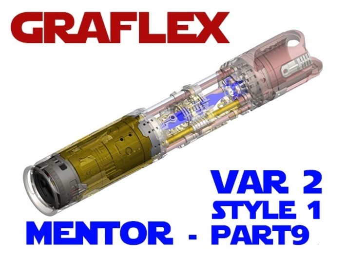 Graflex Mentor - Var2 Part9 Style1 - Power Module 3d printed 