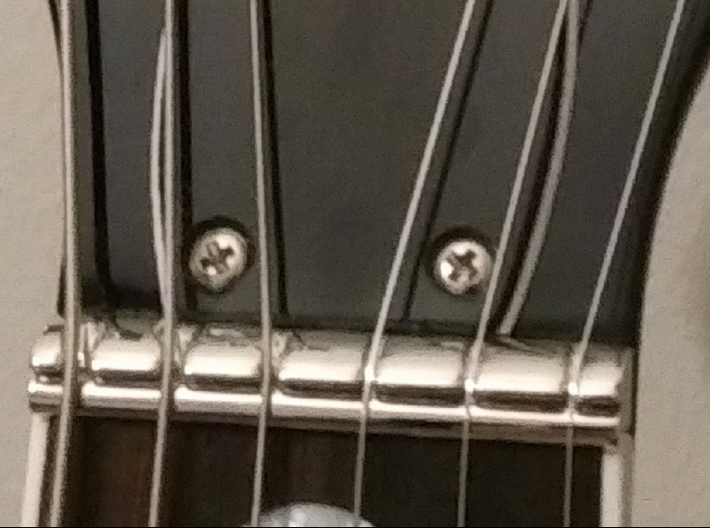 Hero Fret nut replacement for Gretch Electromatic 3d printed 