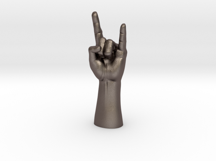 Zombie Hand - Metal Horns 3d printed