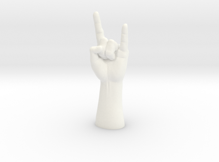 Zombie Hand - Metal Horns 3d printed