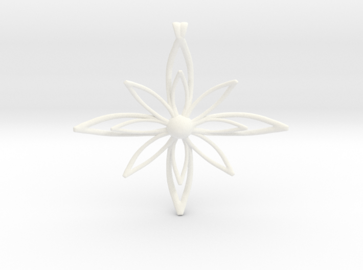 PETALIS Flower Petals design pendant 3d printed