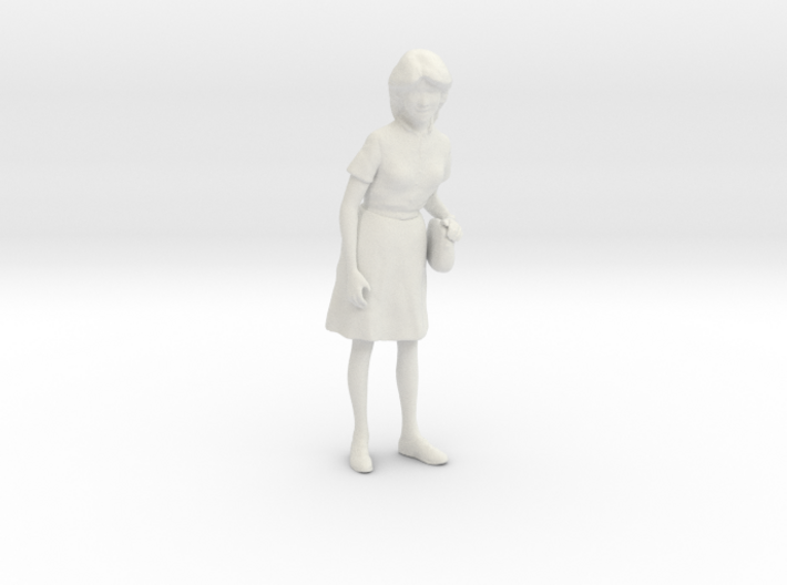 1/20 Lady in Skirt 3d printed