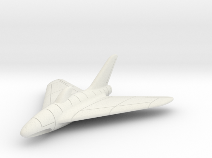 (1:72) Lippisch P.15 'Shark Fin Canopy' 3d printed