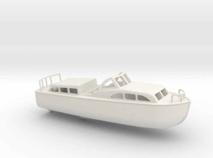 1/96 Scale 40 ft Personnel Boat Mk 1 USN 3d printed