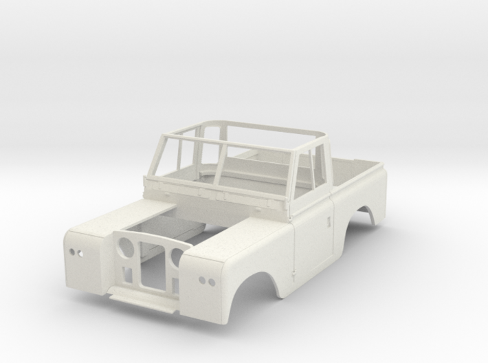 Land Rover 88&quot; Series II Pickup 1:8 3d printed