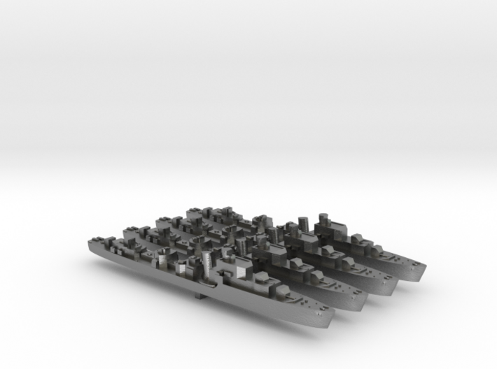 4pk S class British Destroyers 1:2400 WW2 3d printed