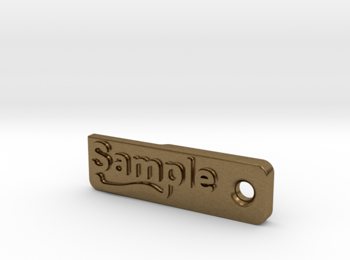 Material Sample - Sample Stand (ALL MATERIALS) 3d printed