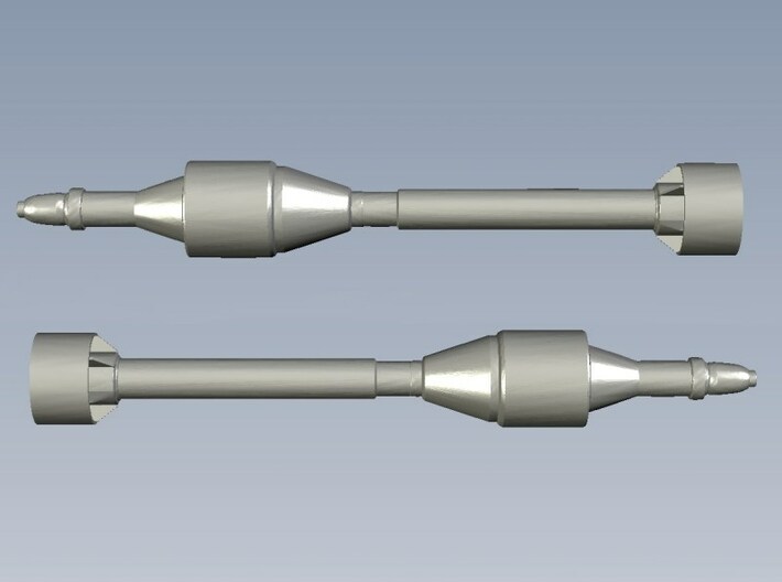 1/30 scale Panzerschreck Gr 4312 rockets x 10 3d printed 