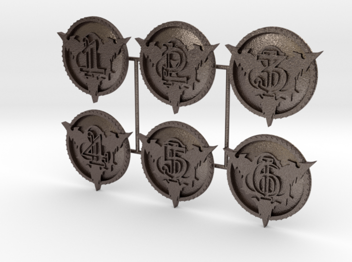 Death Gardener/Plague Demon Objective Tokens 3d printed