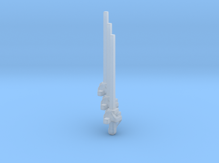 Rapiers for 28mm/35mm minis - 3 pieces 3d printed