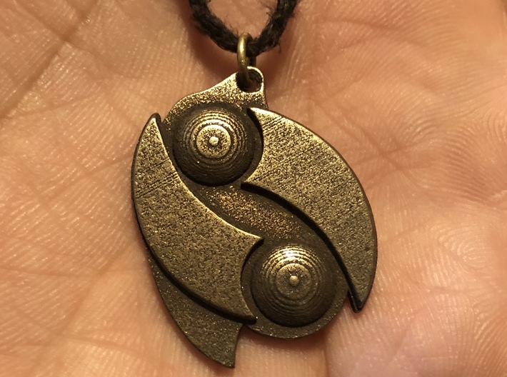 Seal of Mar pendant/keychain 3d printed