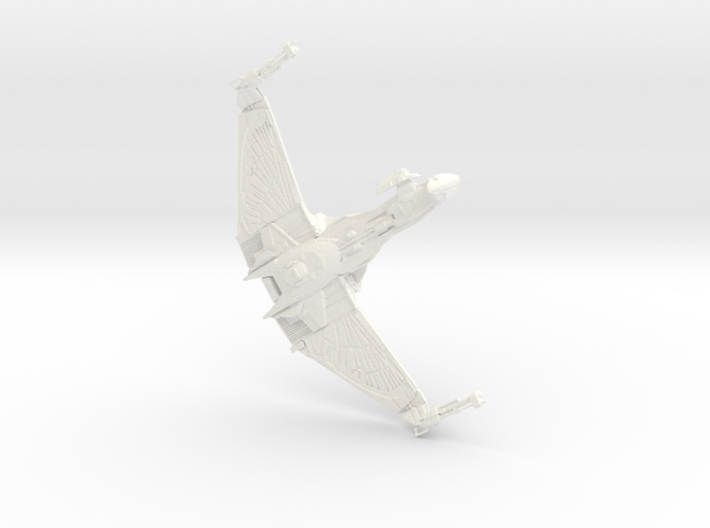 Romulan Bird Of War ScoutCruiser 3d printed