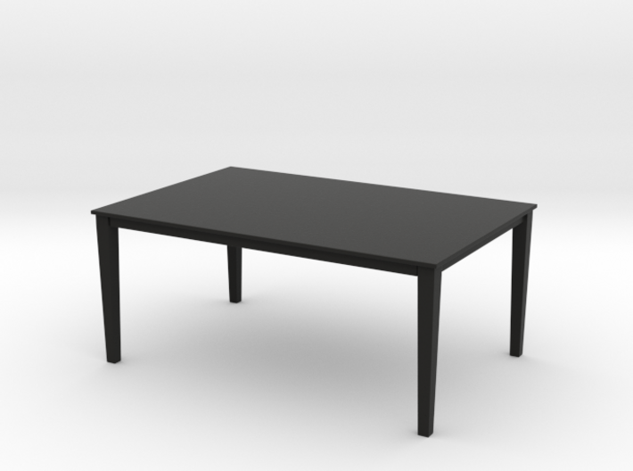 1:24 Dining Room Table for Dollhouse 3d printed
