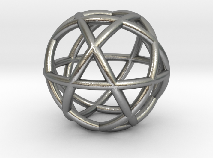 Penta Sphere bead 3d printed