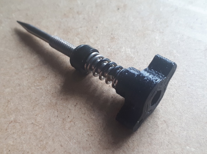 CDK II Adjustment Screw T Handle 3d printed 