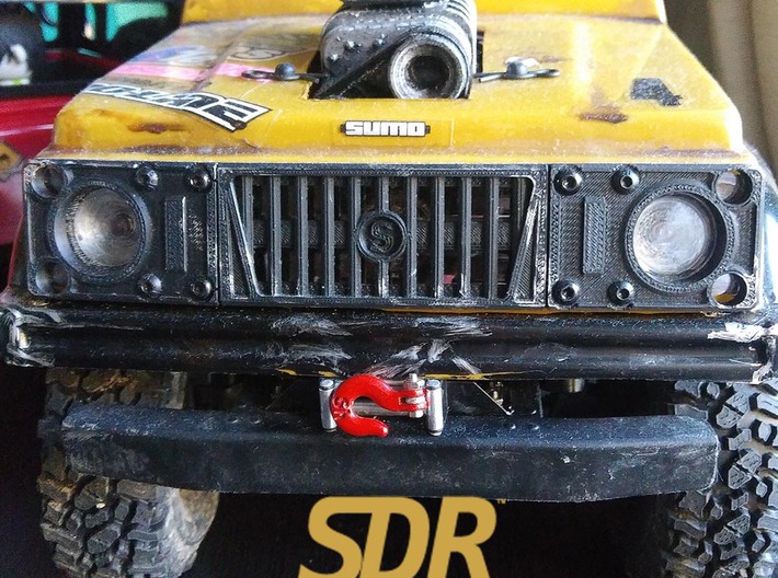 SUMO PROLINE 3501-00 Front grill & Light buckets 3d printed 