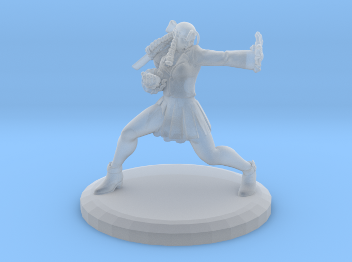 Karin Ver.2 W/ Base (Street Fighter V Fan Art) 3d printed