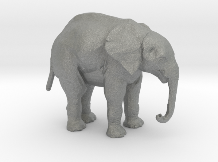 N Scale Elephant 3d printed This is a render not a picture