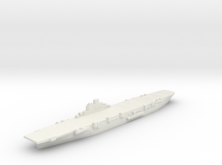 HMS Indomitable carrier 1948 1:3000 3d printed