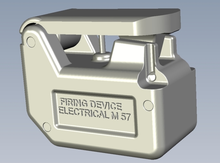 1/16 scale M-18 Claymore mine & M-57 switch x 5 3d printed 