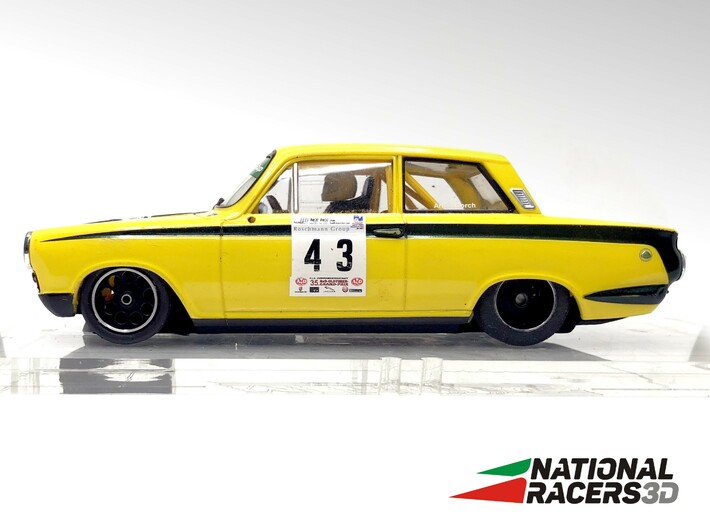 Chassis Revell Lotus Cortina (Inline AiO) 3d printed 