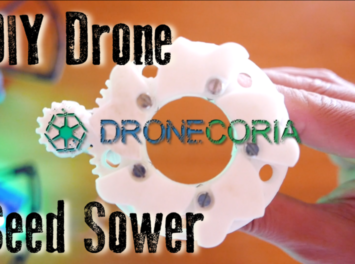 Dronecoria Seed Shutter 3d printed 
