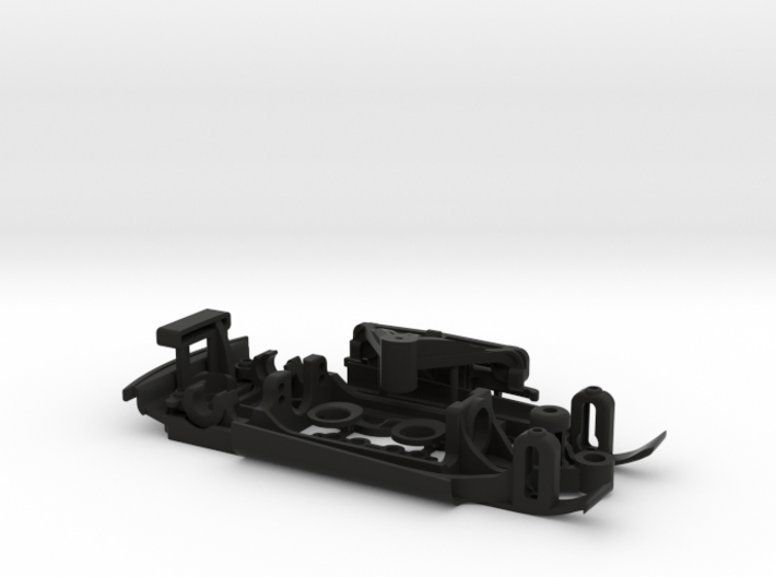 3D Chassis - SCALEXTRIC MlNl CLUBMAN (Inline-AiO) 3d printed 