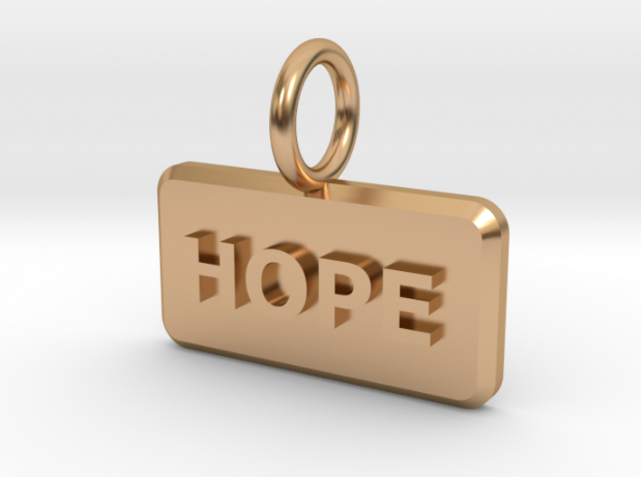 GG3D-053 3d printed Hope pendant