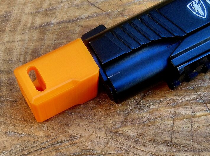 G-Comp Type 1 Airsoft Flashhider (14mm-) 3d printed 