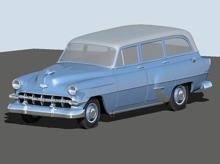 1954 Chevy Wagon 210 3d printed Render