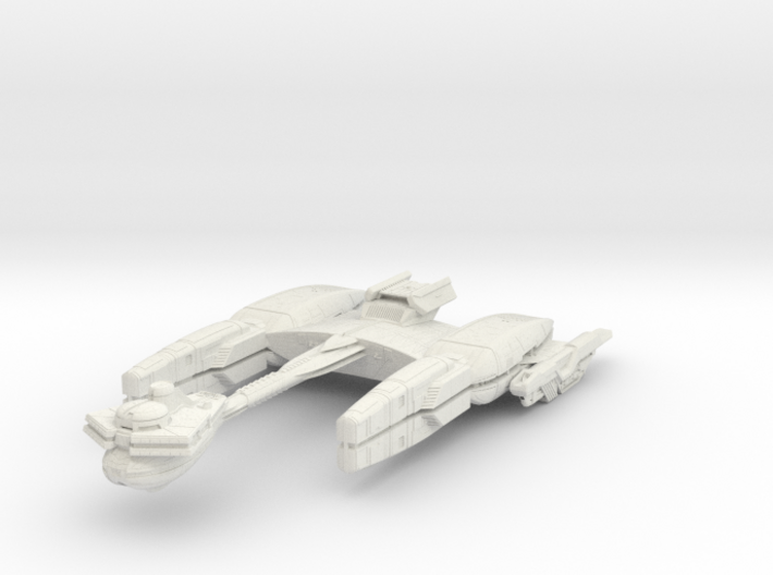 Klingon Sarcophagus MK3 BattleShip 3d printed