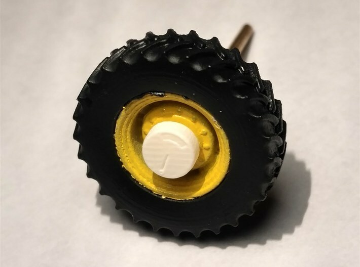30 Inch JD FWA Wheel and Tire 3d printed