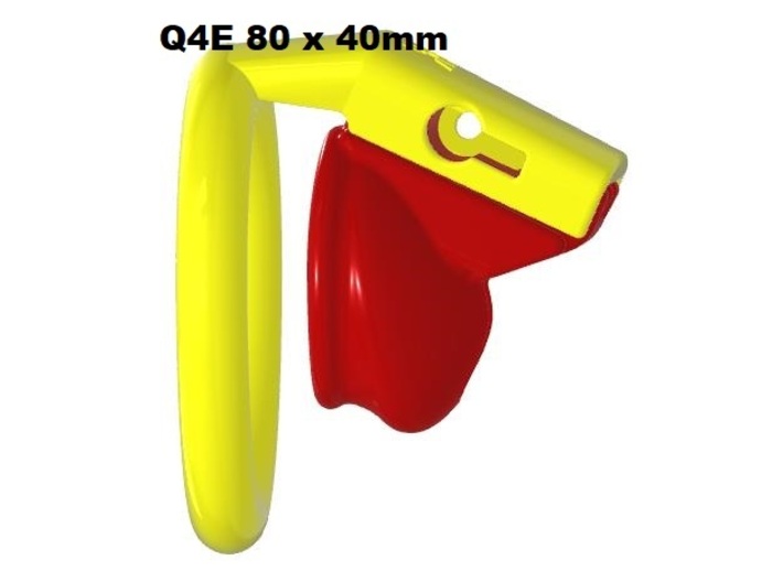 Q4e 40mm 3d printed Q4E 80 x 40mm of length