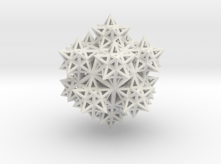 14 Stellated Dodecahedrons 3d printed