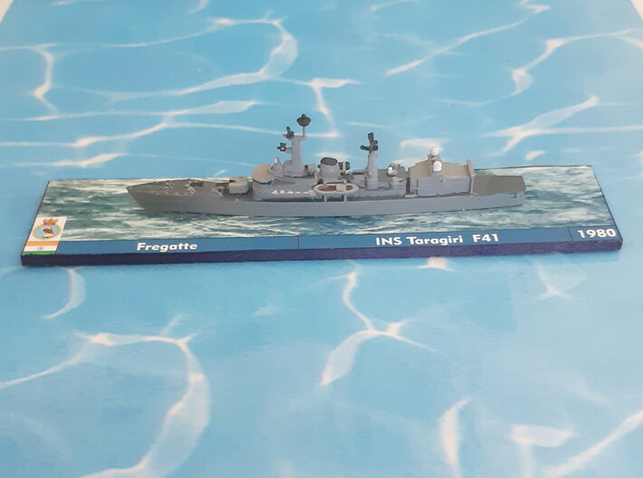 Indian INS Taragiri Frigate 1/1250 3d printed Base not included