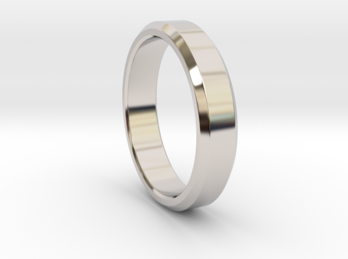 Beveled Ring 3d printed