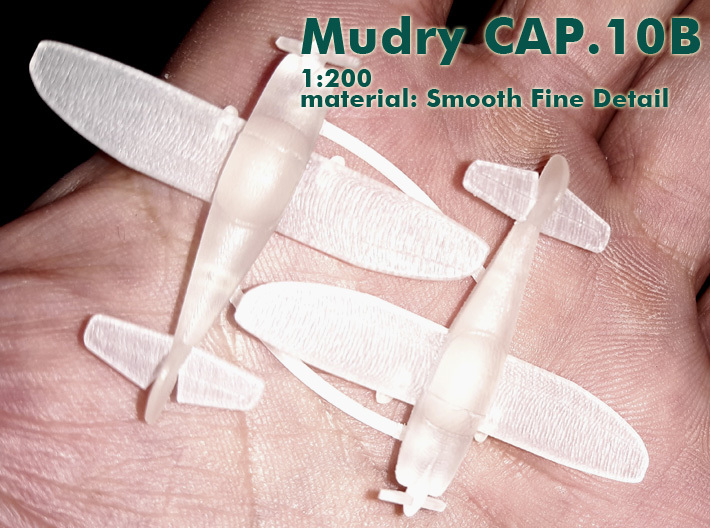 Mudry CAP.10B 3d printed 