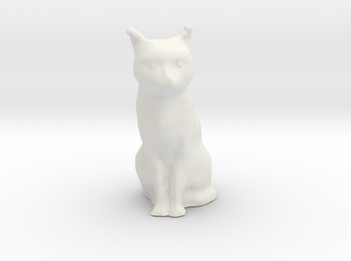 1/18 Sitting Cat 3d printed