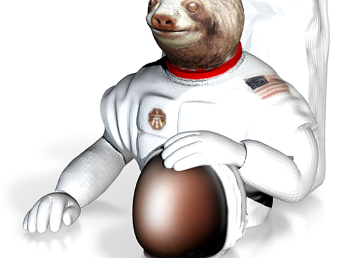 Astronaut Sloth 3d printed