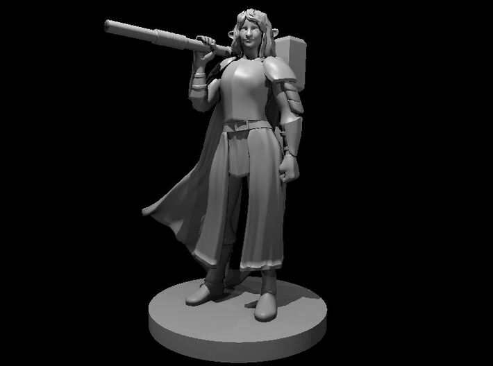 Firbolg Female Heavy Cleric 3d printed
