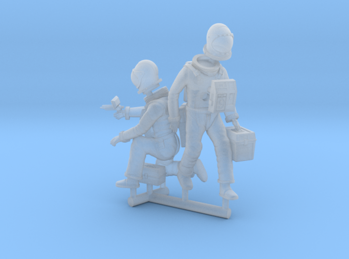 SPACE 2999 1/48 ASTRONAUT WORKING A DETACHABLE 3d printed