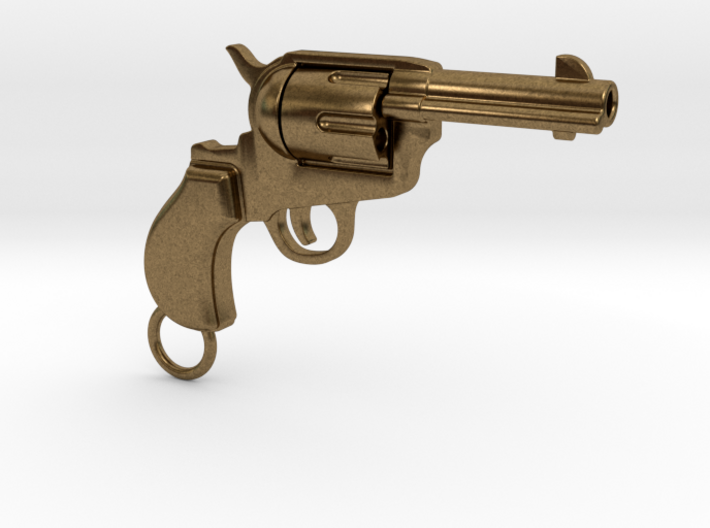 Gun pendant Colt 3d printed